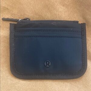 NWT Lululemon true identity card case. Black.